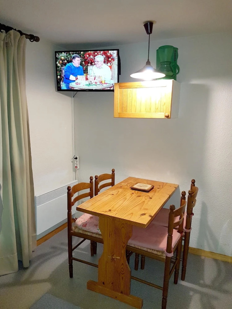 Studio in Vallandry, With Wonderful Mountain View and Balcony - 100 m