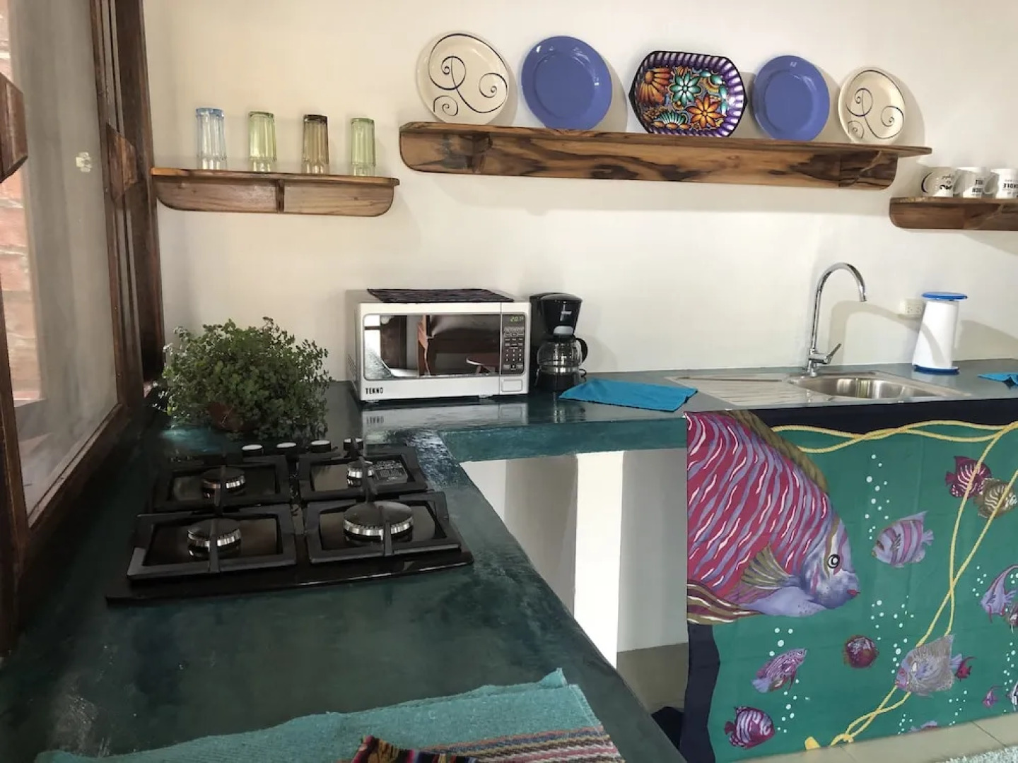 CanoaOasis Private, exclusive estate, 1 acre tropical paradise, directly on private beach area