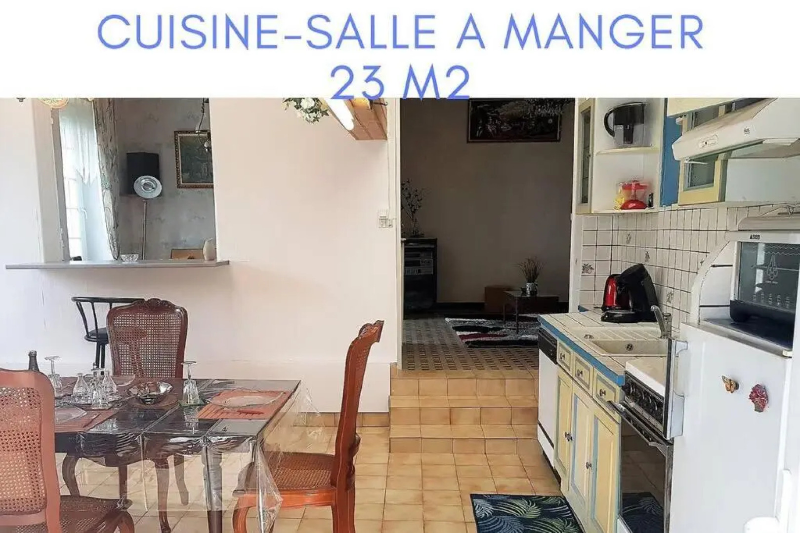 Maison Vintage de Plain Pied Avec Climatisation