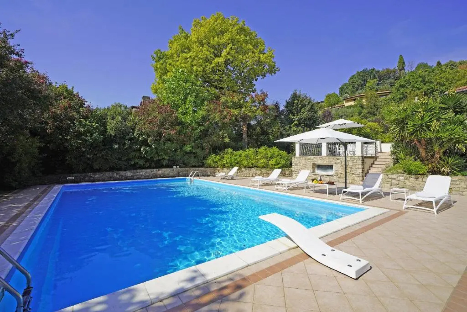 Villa Gelso park and private pool, lake view, ac,