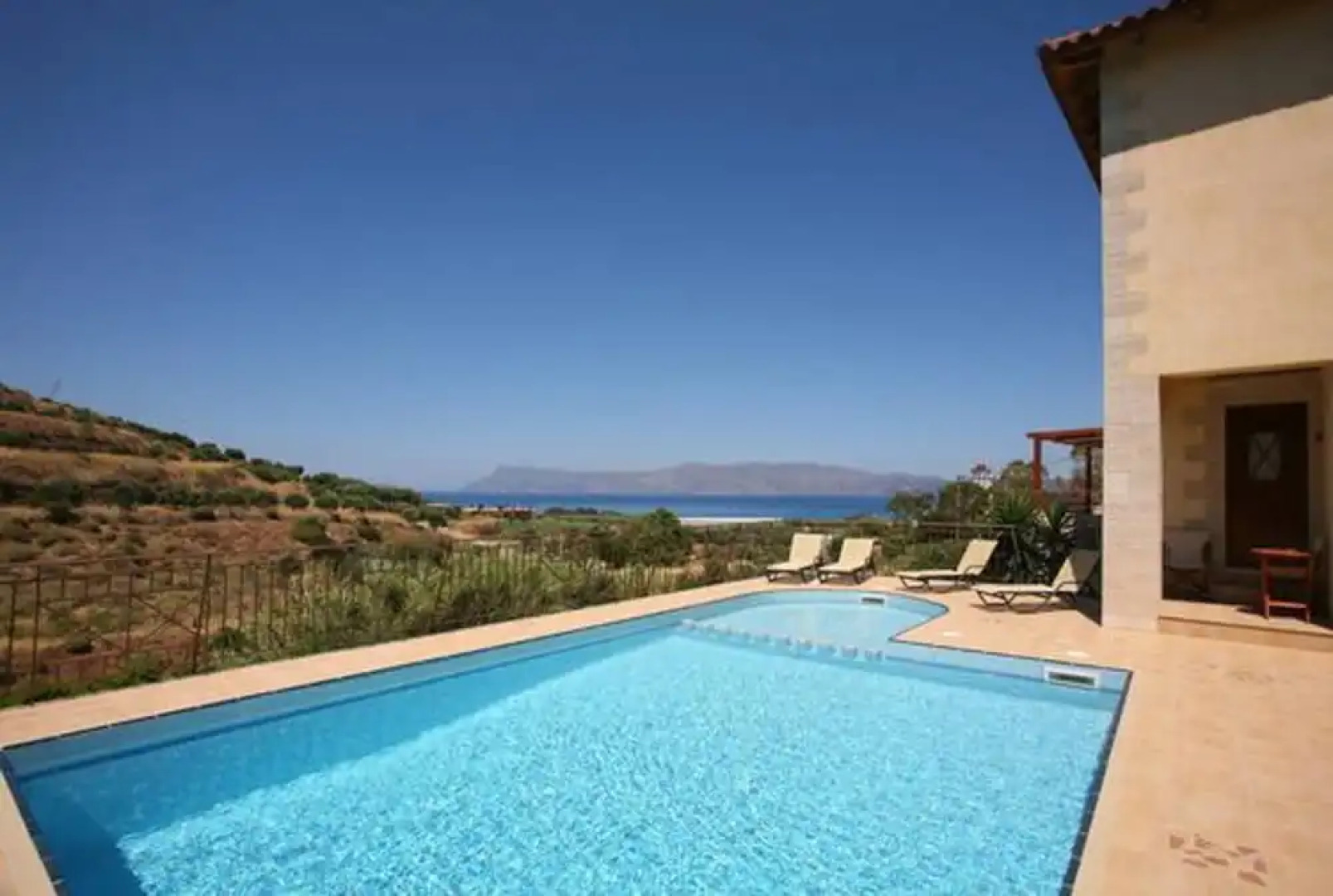 Villa Patriko Lux villa with pool next to Balos
