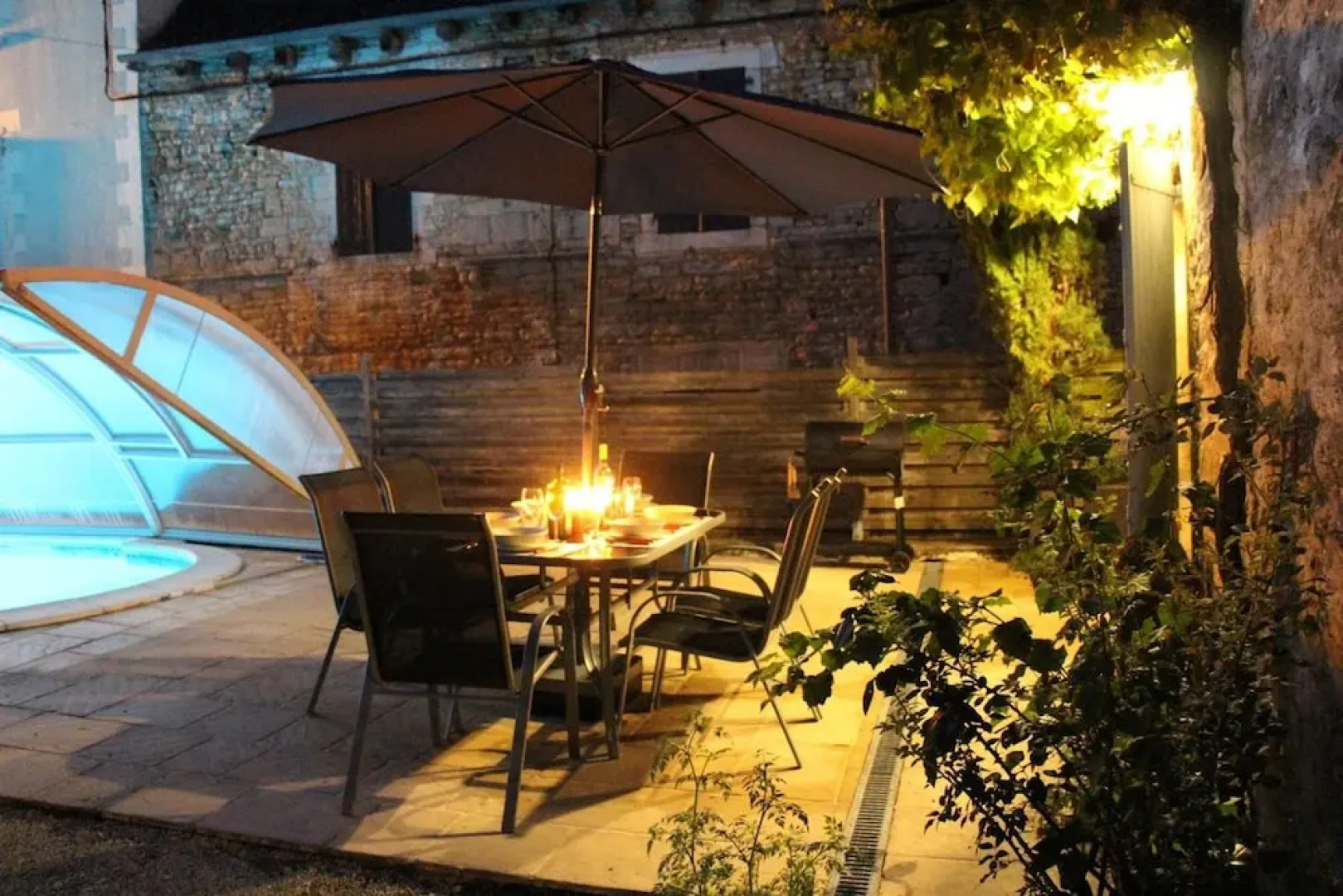 House With 3 Bedrooms In Nadaillac, With Private Pool, Furnished Terra