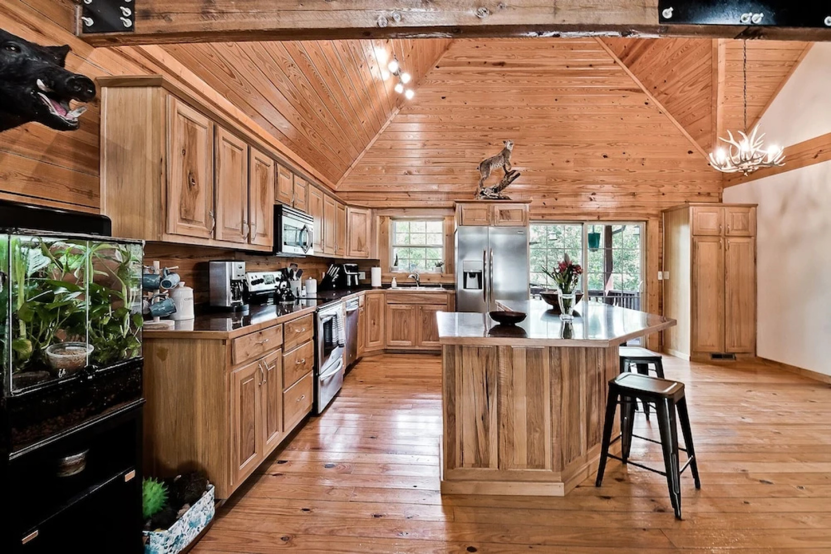 Lake Forest Luxury Log Cabins