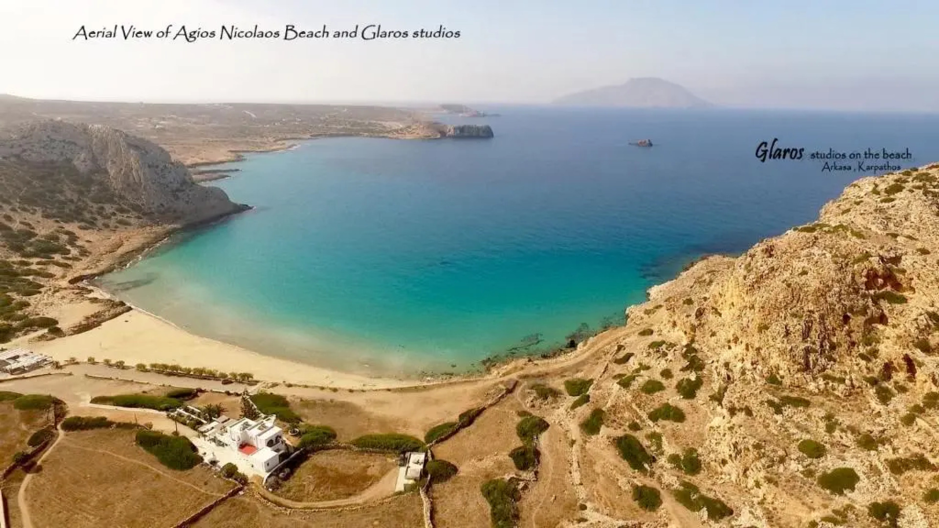 Glaros luxury studio on the Beach