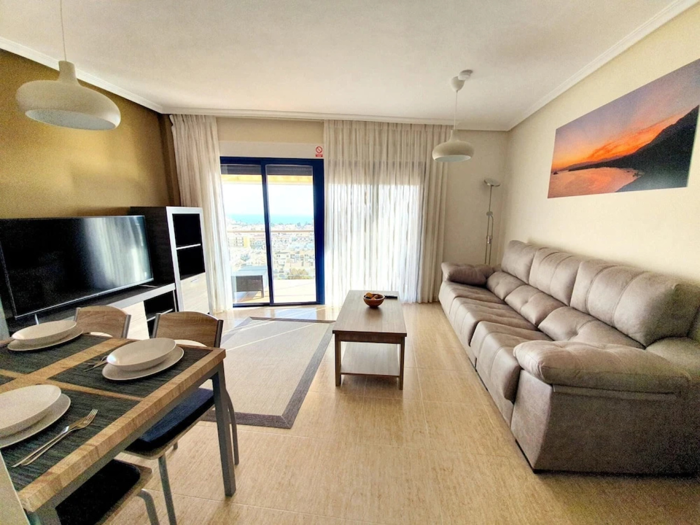 Apartment With 2 Bedrooms in Puerto de Mazarrón, With Wonderful sea View, Shared Pool, Terrace Near the Beach