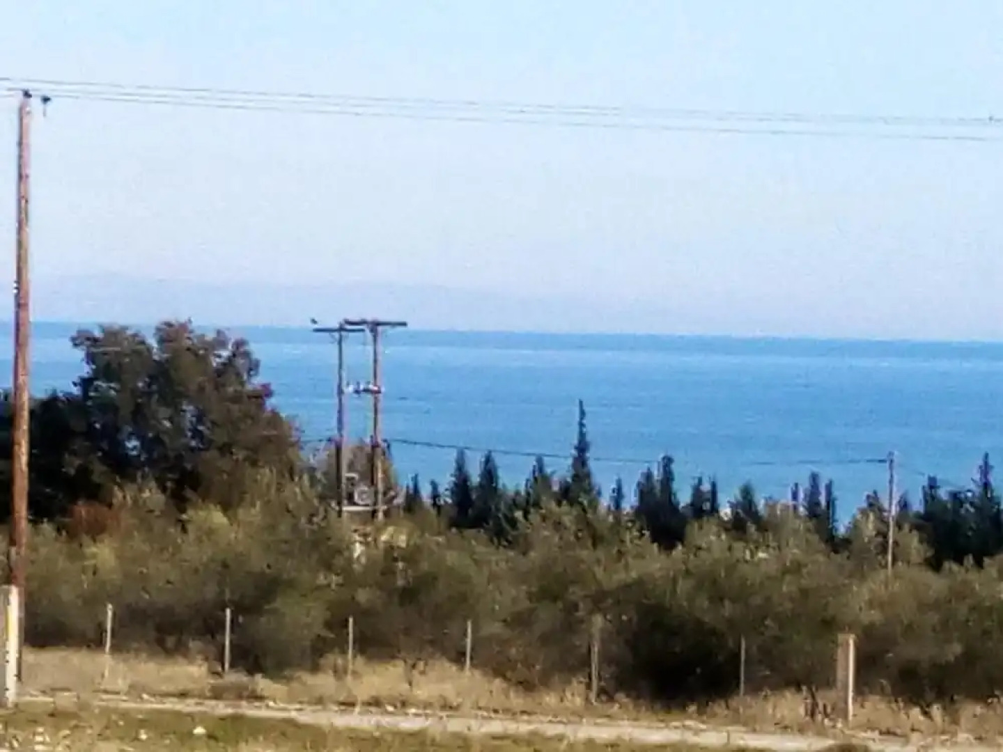 Apartment With 2 Bedrooms in Leptokarya, With Wonderful sea View, Encl