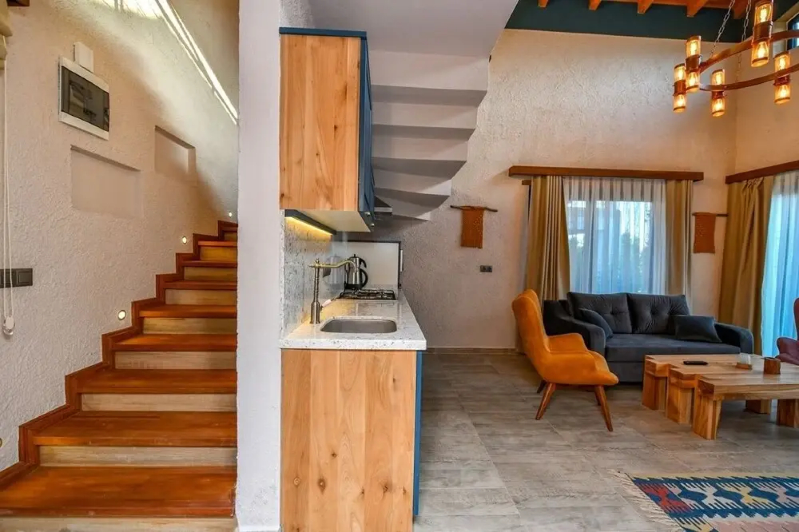 Fethiye'de Ozel Havuzlu Luks Villa Orange