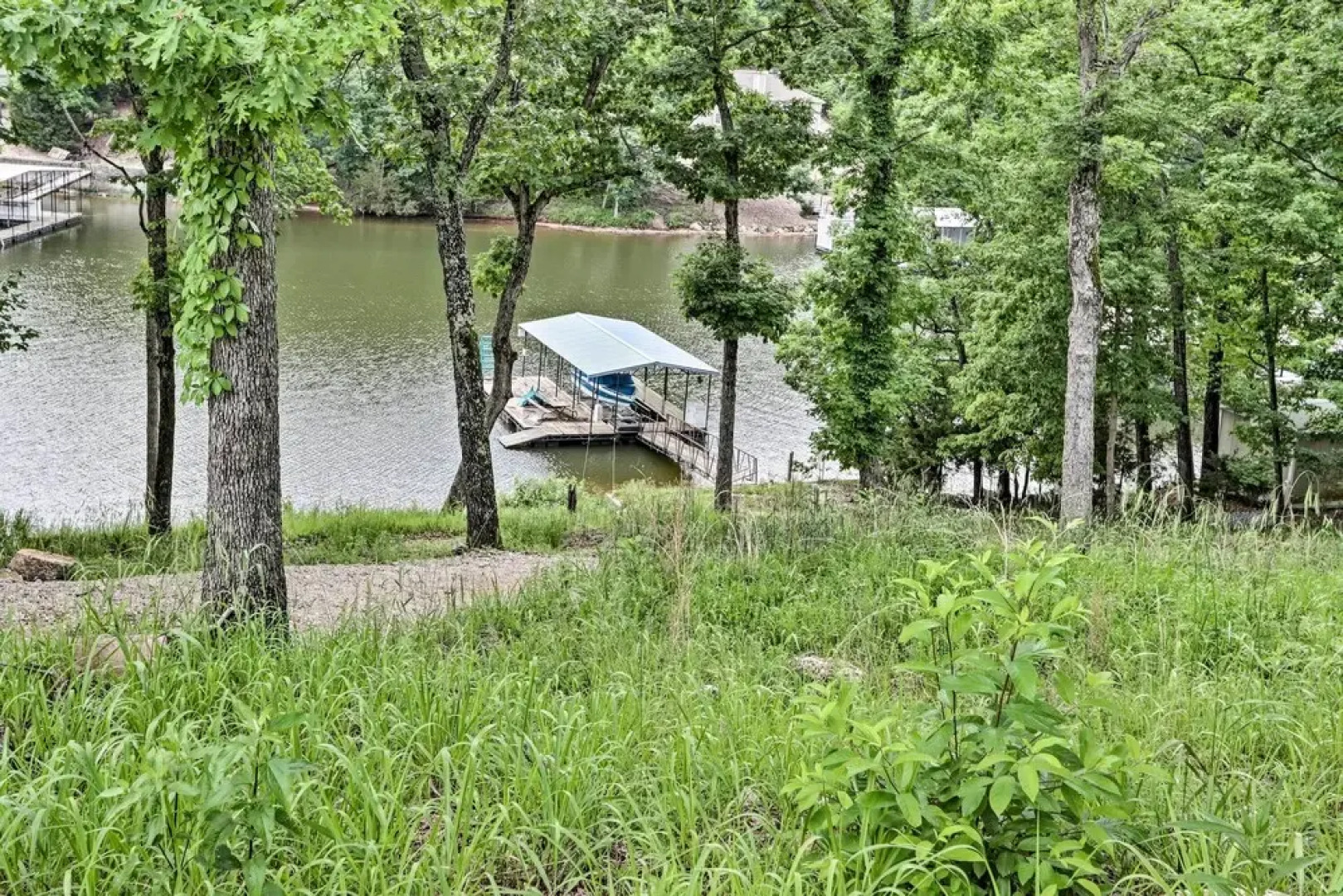 Boat Dock & Kayaks: Luxury Lake of the Ozarks Home