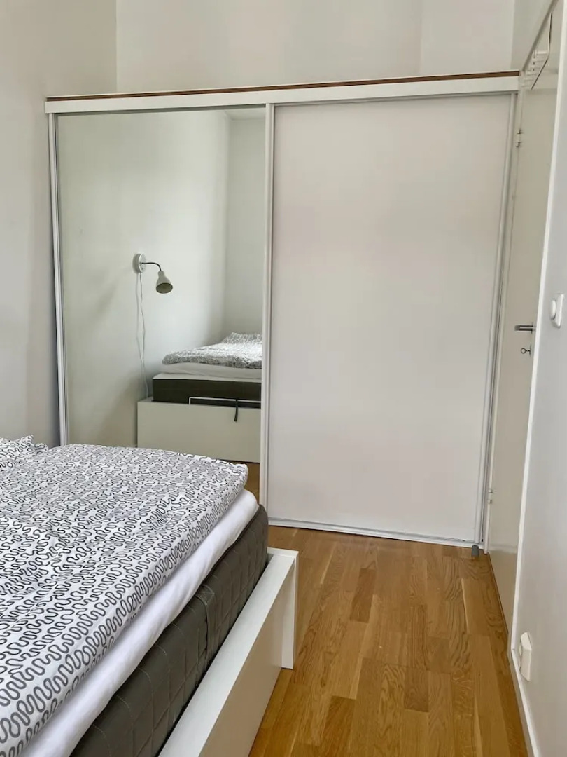 Modern Apartment With Balcony