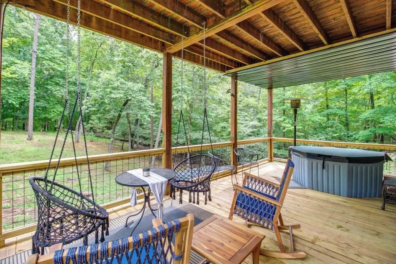 Upscale Coosawattee Cabin w/ Hot Tub & Fire Pit!