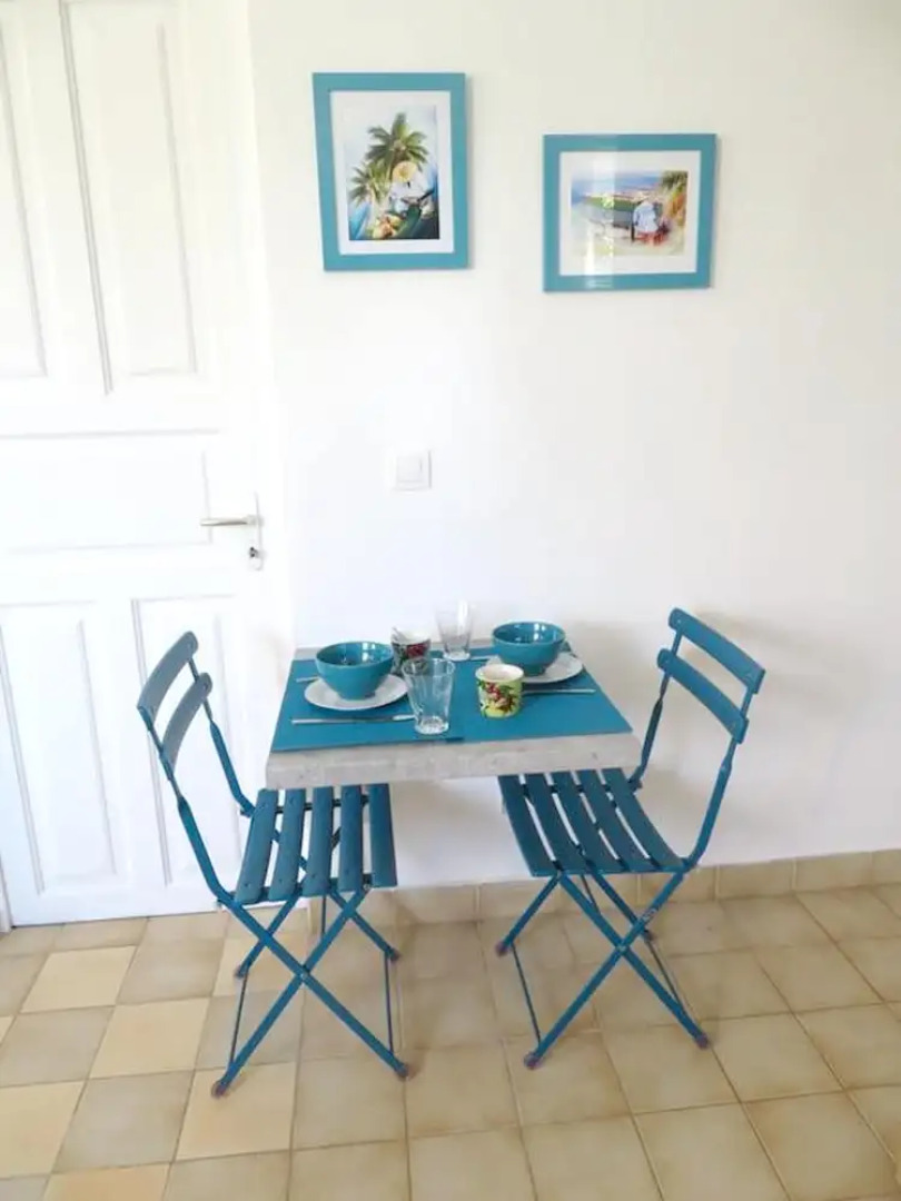 Studio in Baie Mahault, With Private Pool, Enclosed Garden and Wifi - 15 km From the Beach