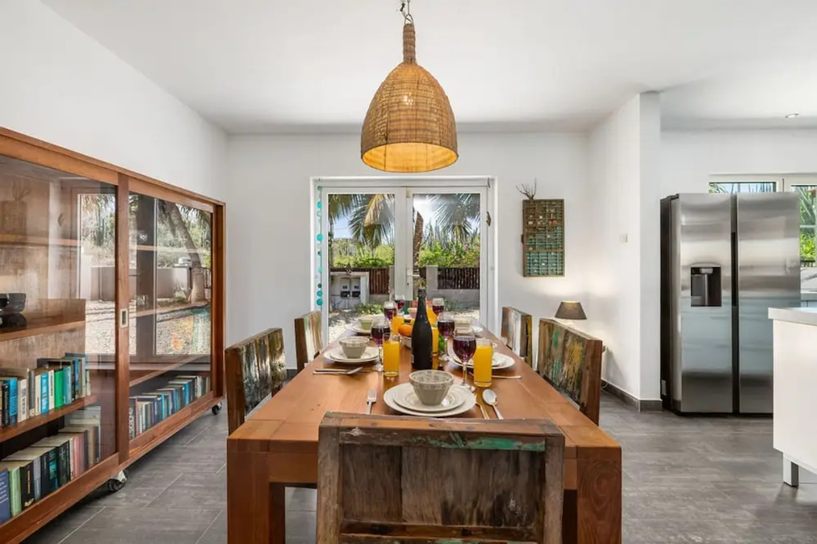 Nature Private Pool Gazebo Outdoor Dining