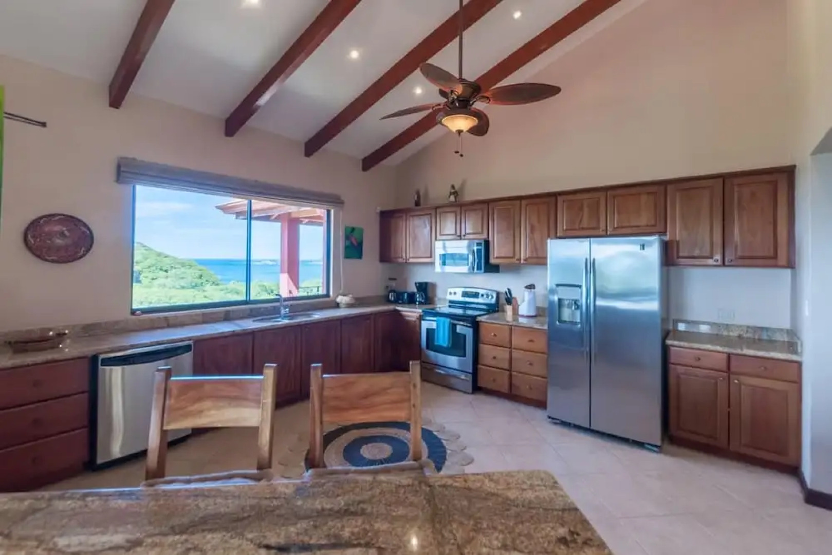 Big Hillside Villa in Potrero With Pool and Panoramic Ocean Views