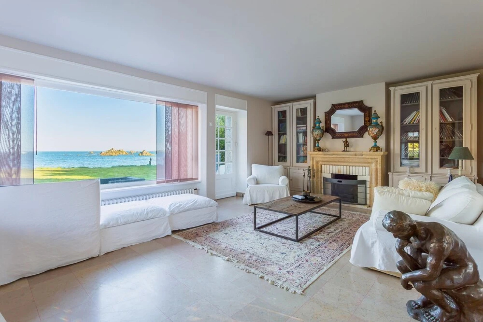 Villa With 4 Bedrooms in Roscoff, With Wonderful sea View, Enclosed Ga