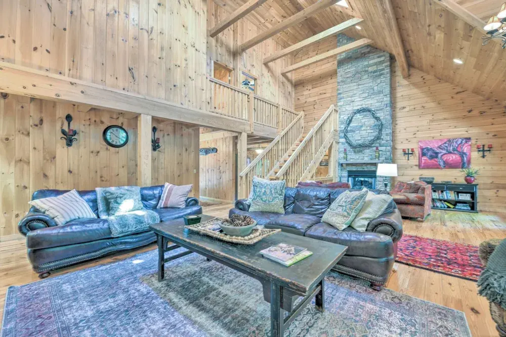 Luxury Cabin w/ Deck < 5 Miles to Sapphire Valley!
