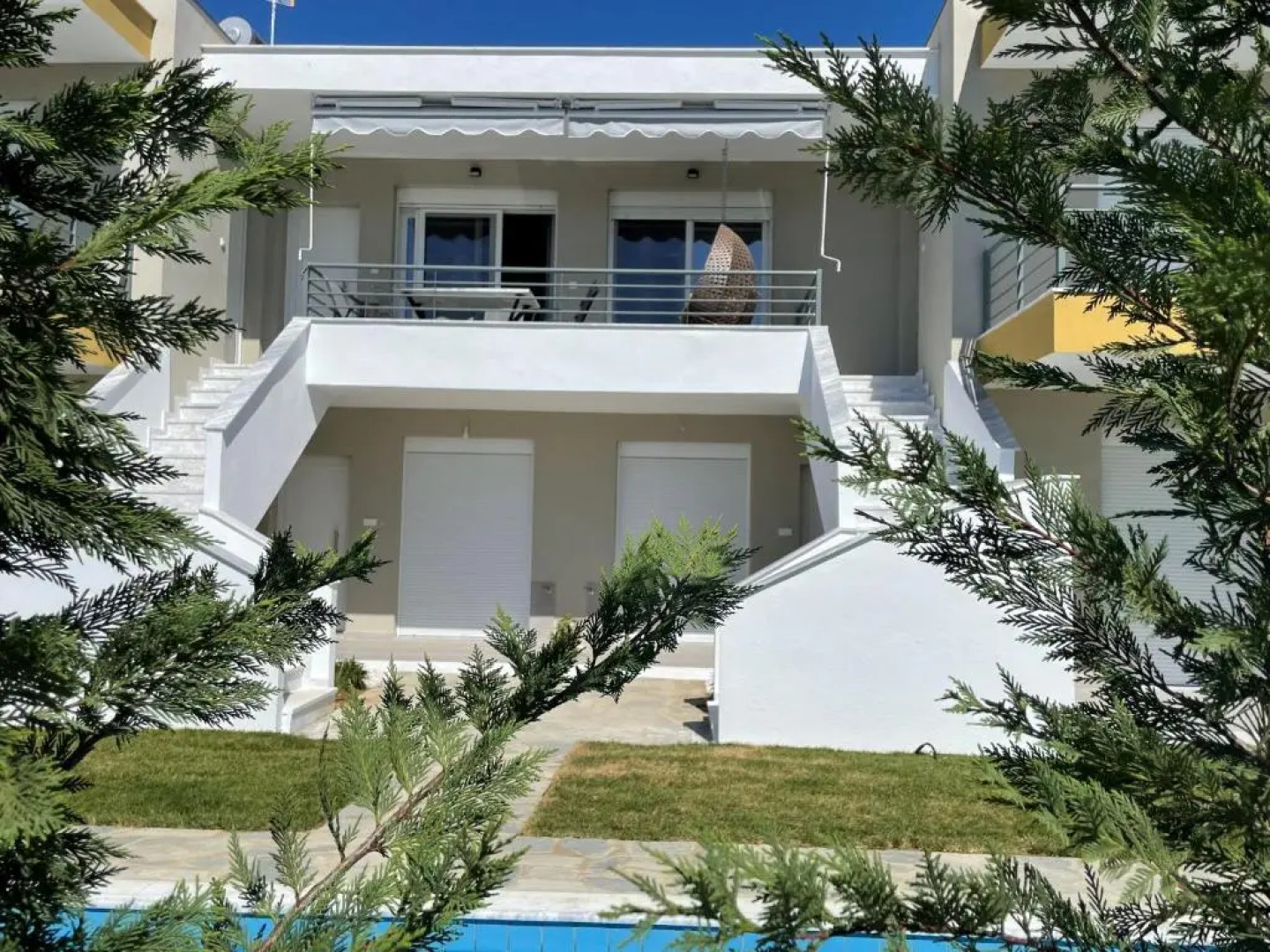 Fewo Griechenland, 400 m zum Strand, zwischen Thessaloniki und Kavala