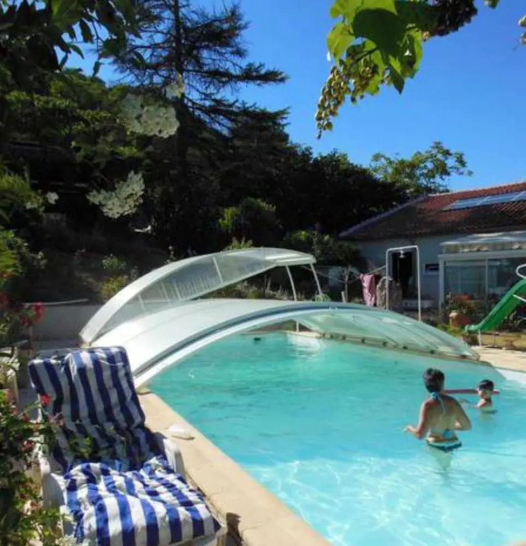 House With one Bedroom in Port-sainte-marie, With Wonderful Mountain View, Shared Pool and Furnished Balcony