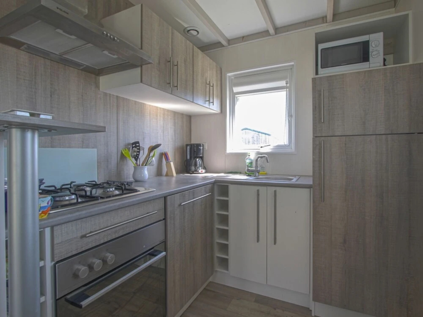 Holiday Chalet in Private Residence With Swimming Pool, Near the sea