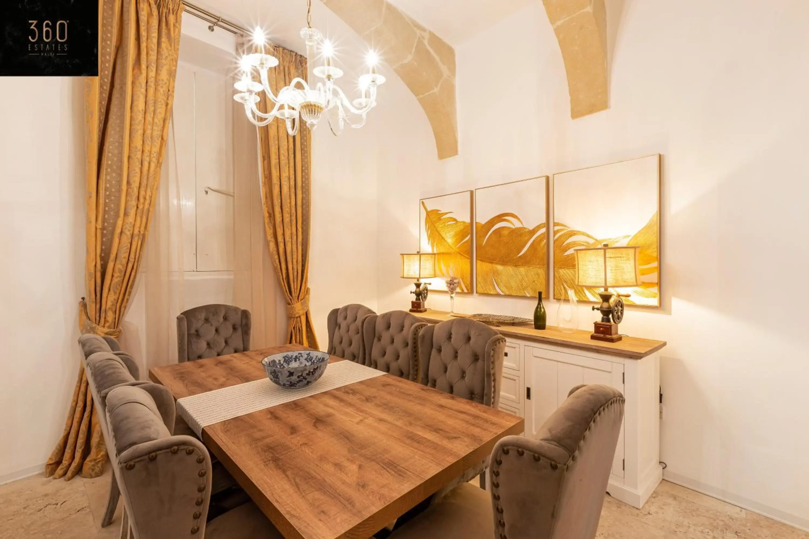 Palazzo 16th Century Mdina, opposite St Paul's Cathedral by 360 Estates