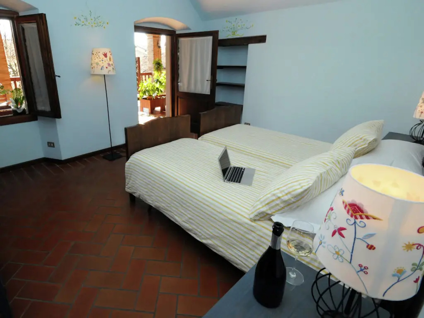 Apartment in the Franciacorta, with private balcony and shared swimming pool