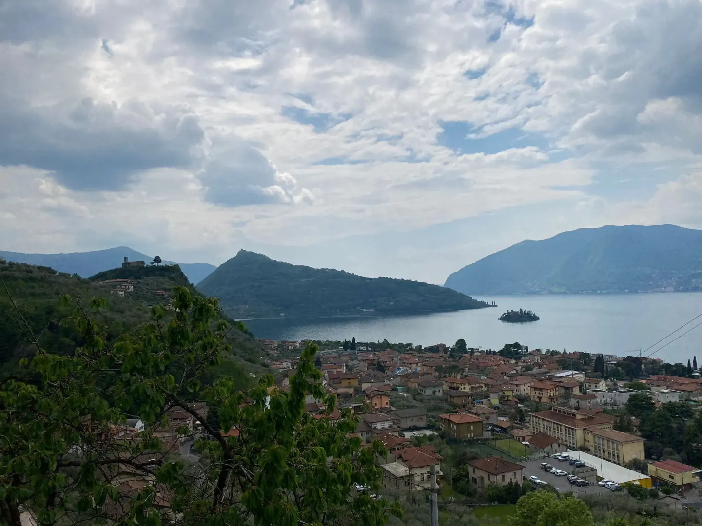 Pleasant holiday home in Marone with balcony/terrace