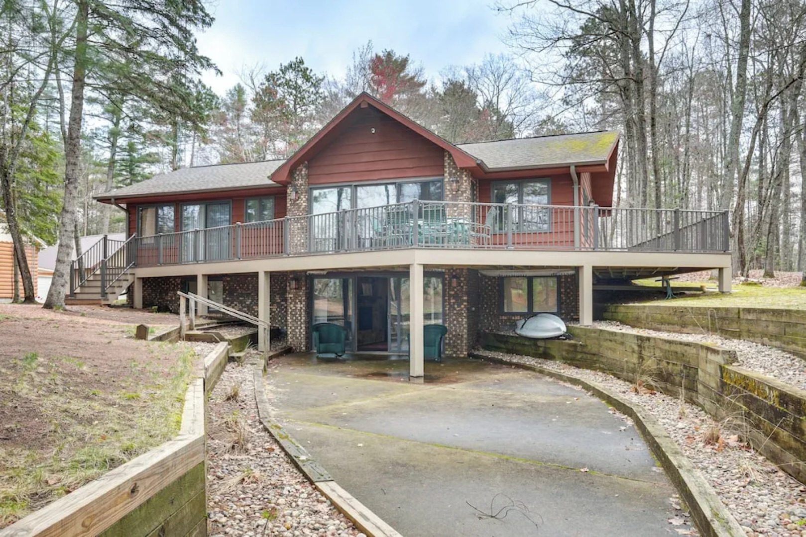 Waterfront Eagle River Lake Home w/ Boat Dock