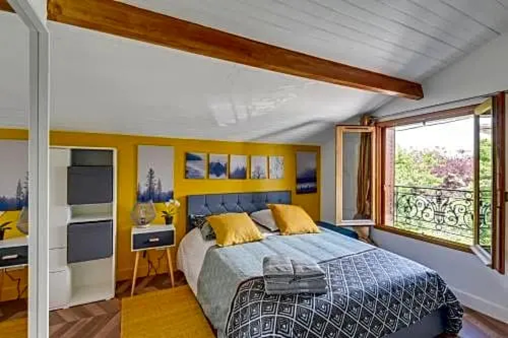 09 - Chambre confortable proche Paris et Transports avec TV WIFI