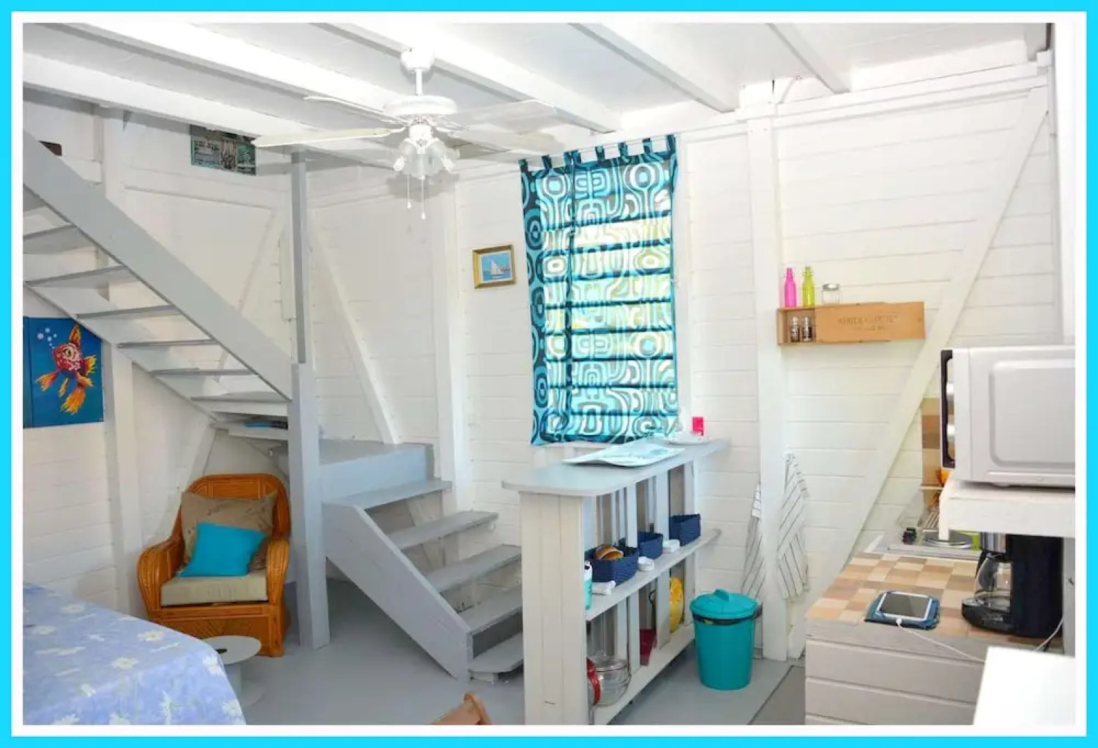 Apartment With one Bedroom in Le Carbet, With Wonderful sea View, Encl