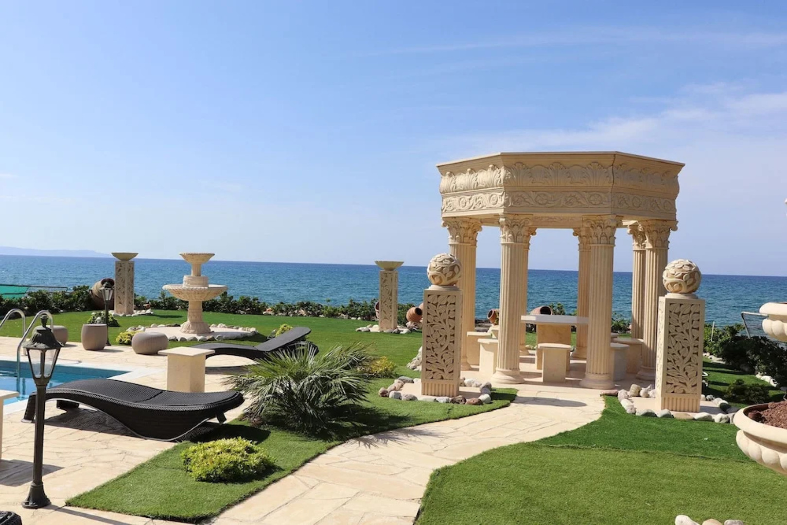 Imagine Renting Your Own 5-star Private Cyprus Villa on the Beach, Paphos Villa 1411