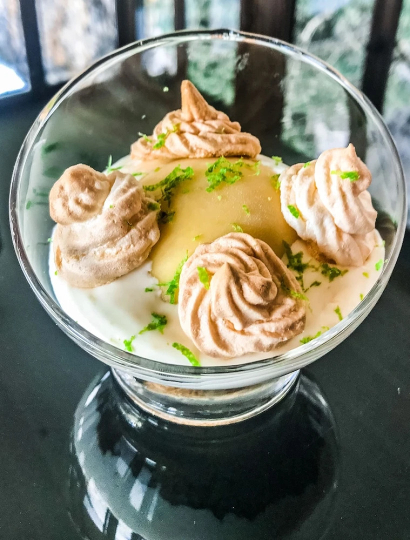 Un jardin dans la falaise