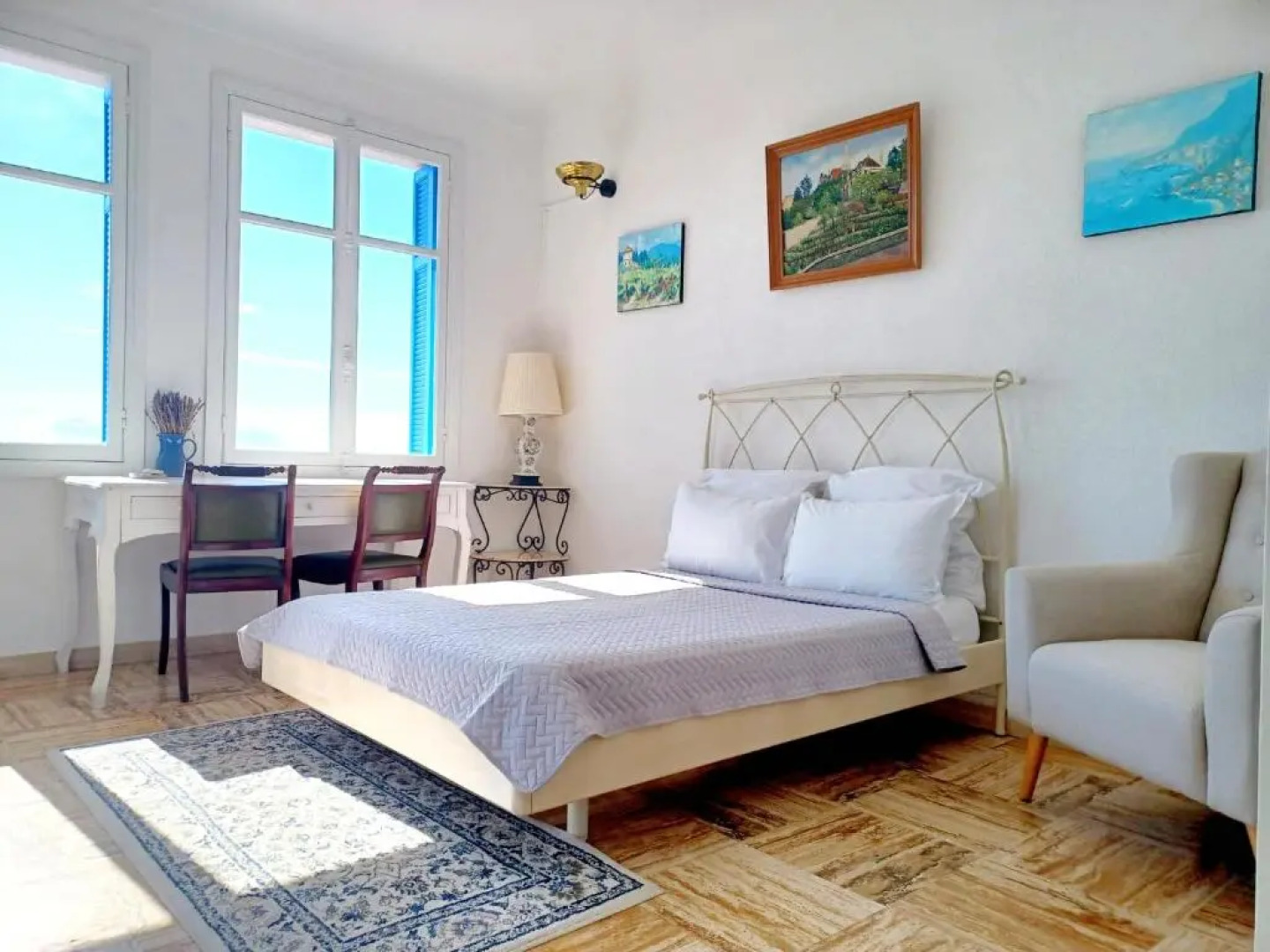 Sea view studio terrasse Cap Martin/Monaco