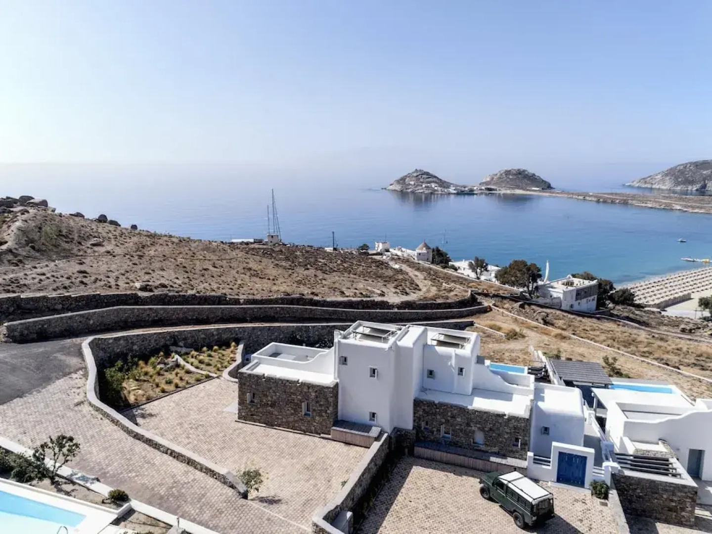 Villa Lydia with stunning view