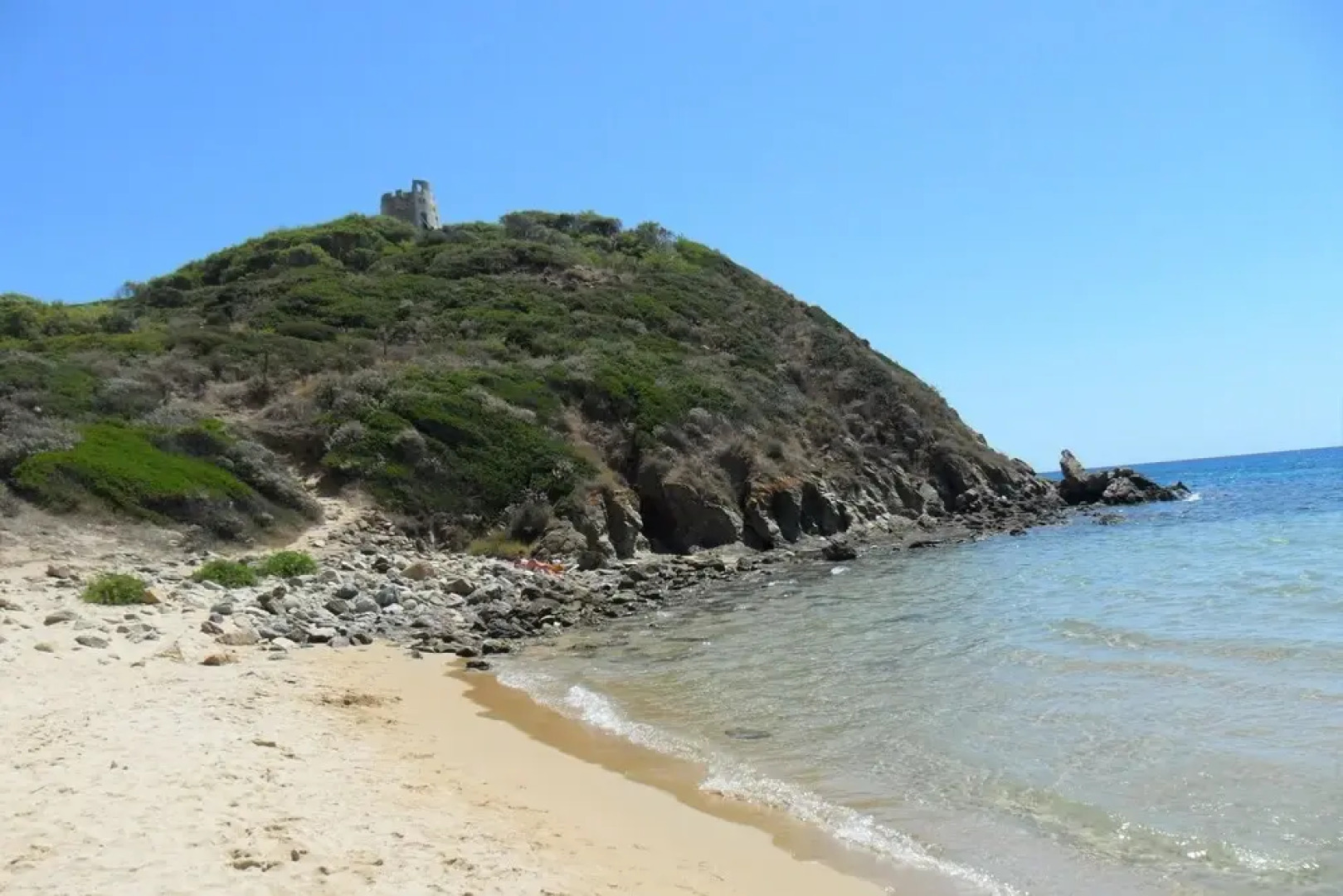 House With 4 Bedrooms in Chia, With Wonderful sea View, Furnished Garden and Wifi - 800 m From the Beach