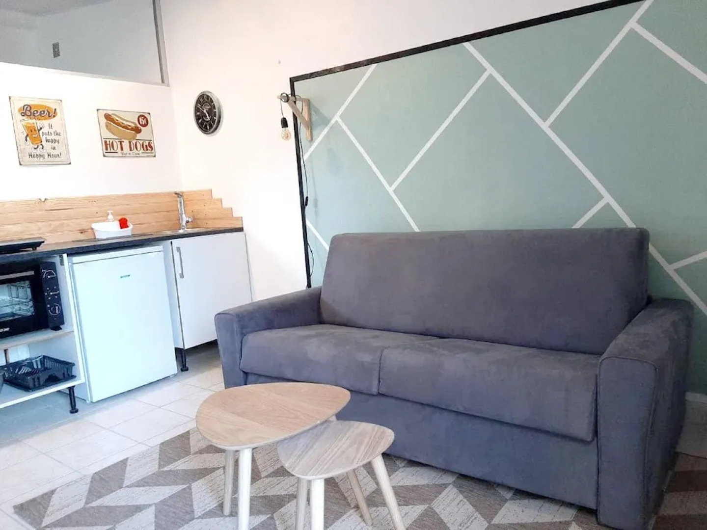 Studio in Baie Mahault, With Shared Pool, Furnished Garden and Wifi - 12 km From the Beach