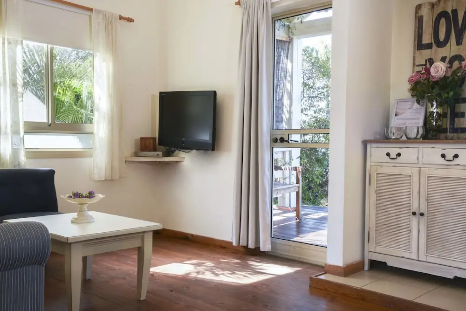 The White Cabins - View