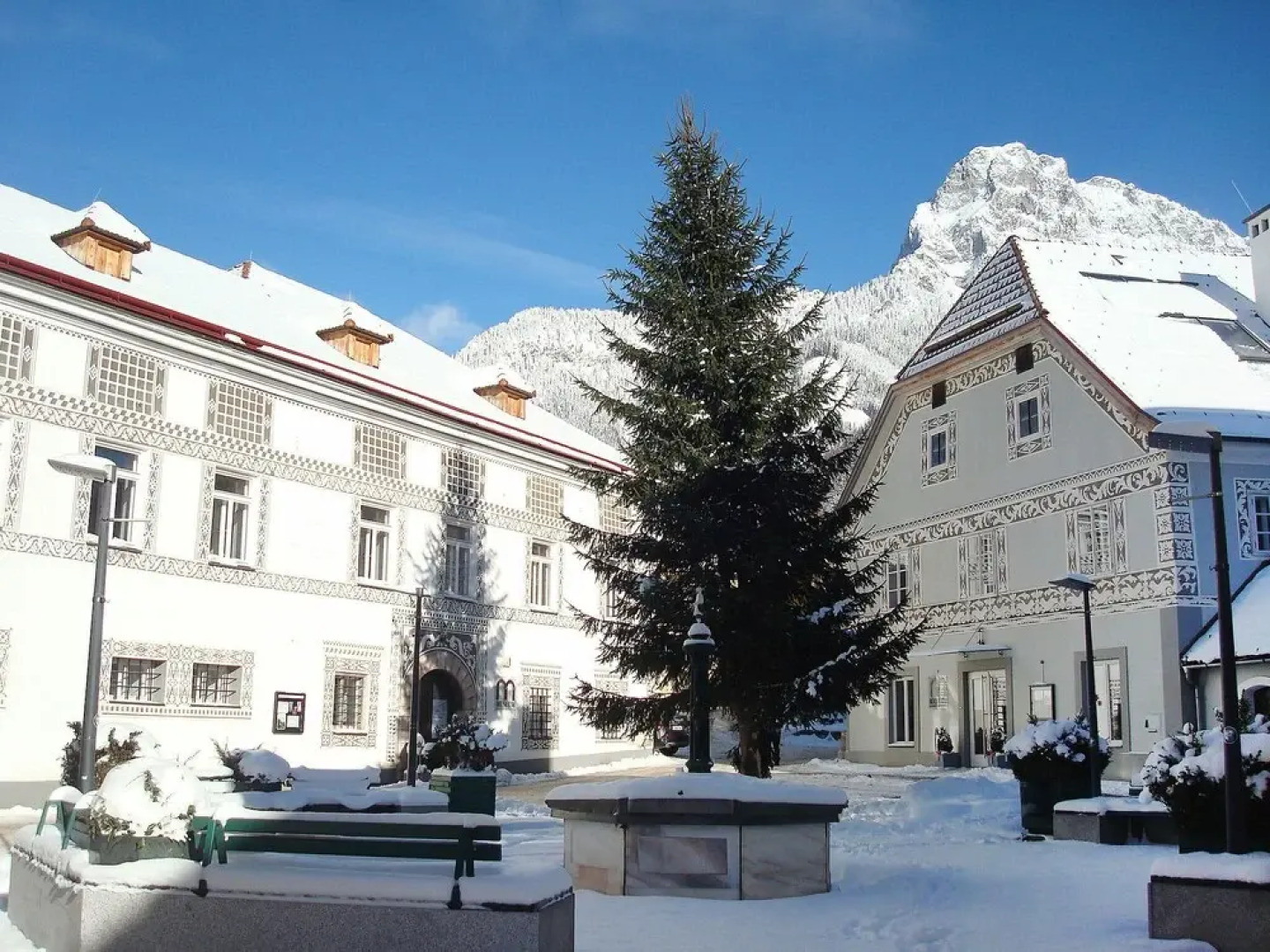 Erzberg mit Stockbett Eisenerz