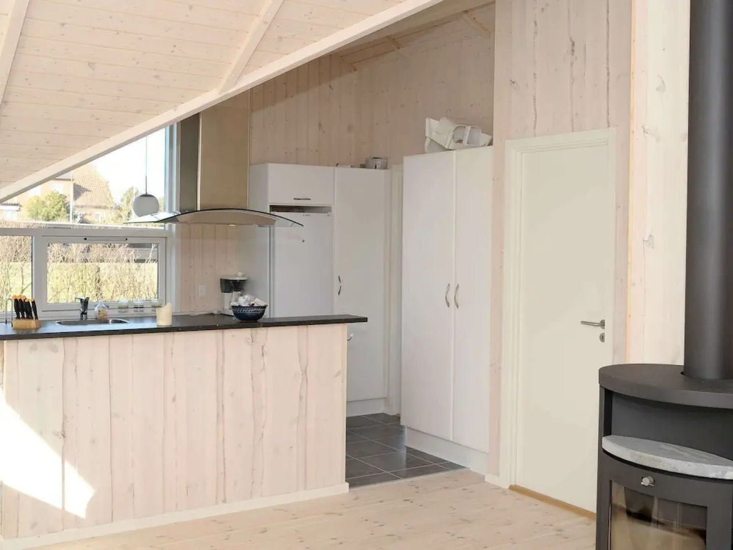 Modern Holiday Home in Borkop With Whirlpool