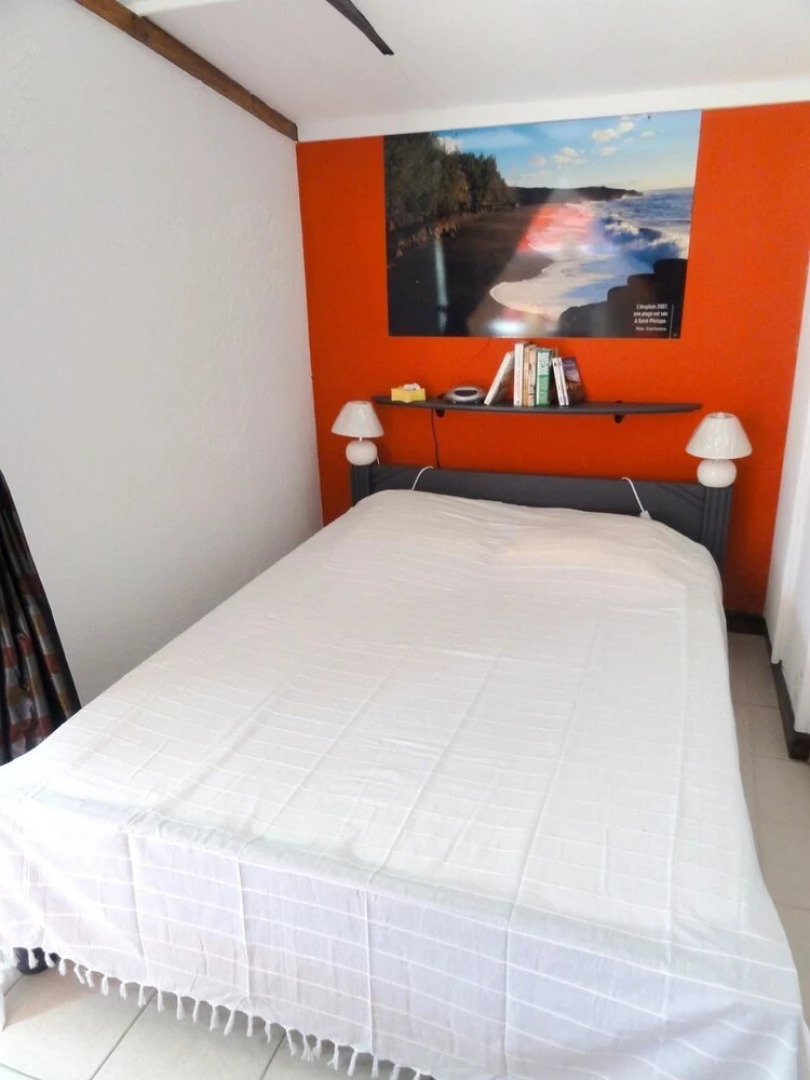 Studio in Piton Saint-leu, With Wonderful sea View, Pool Access, Enclo