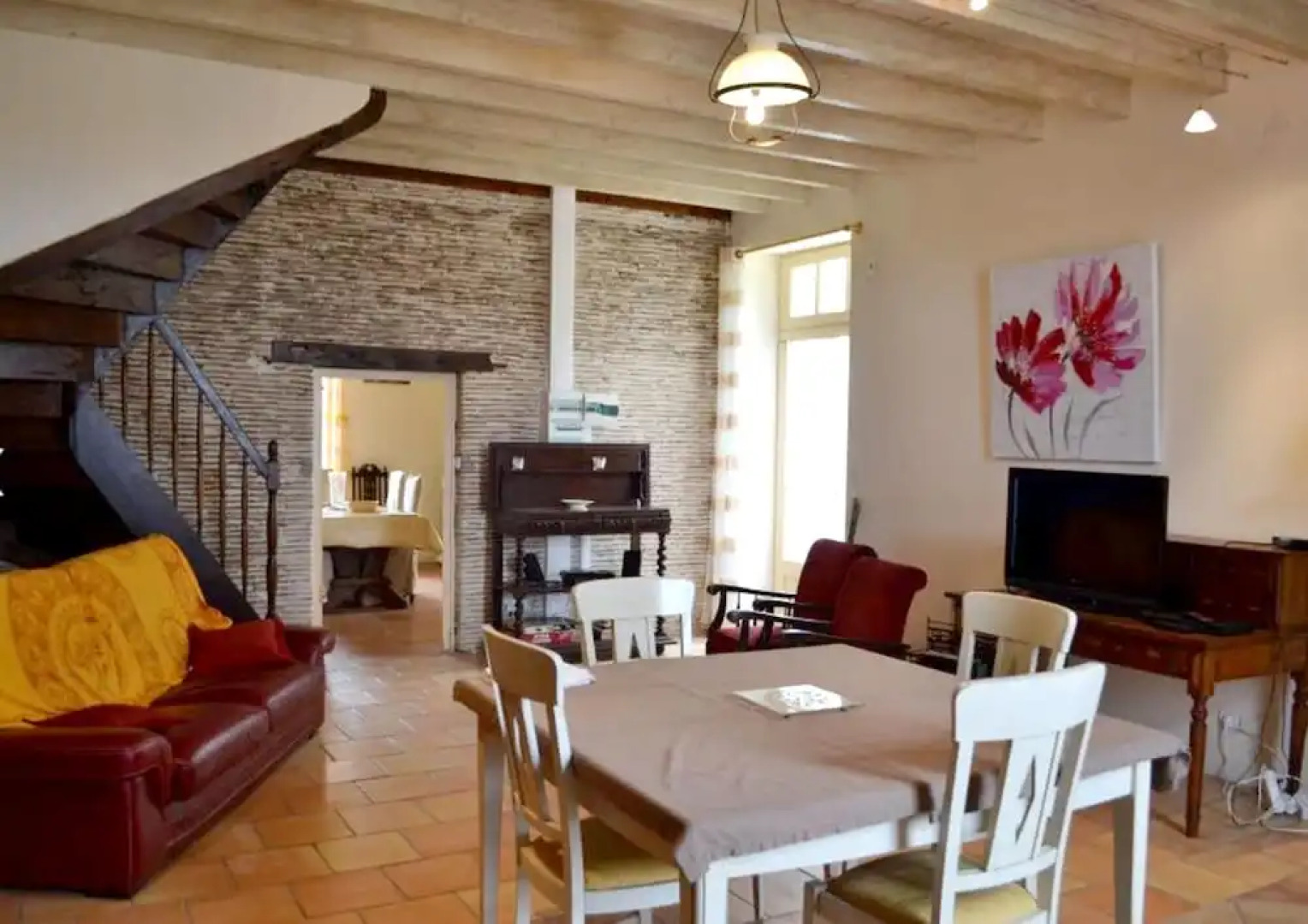 House With 2 Bedrooms in Puysserampion, With Wonderful City View, Pool