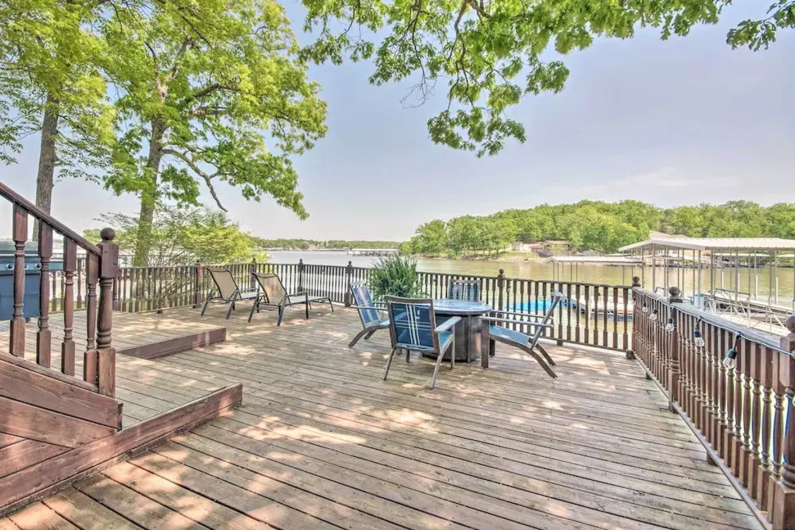 Private Dock: Home on Lake of the Ozarks