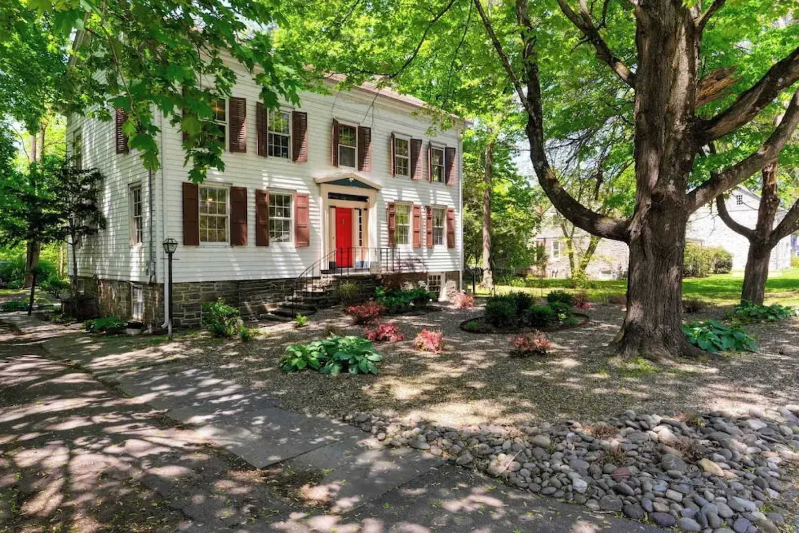 Relax in Style at Historic Modern on Main With Modern Amenities & Wooded Views