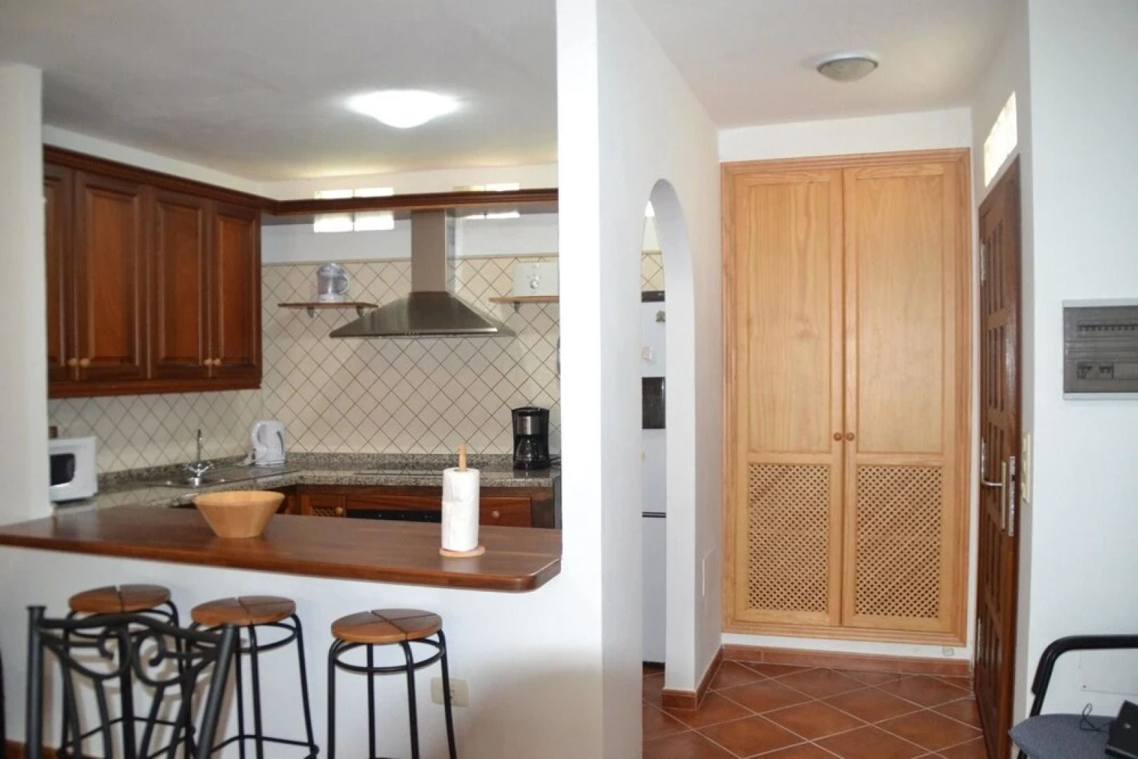 House With 2 Bedrooms in El Amparo, With Wonderful sea View, Furnished