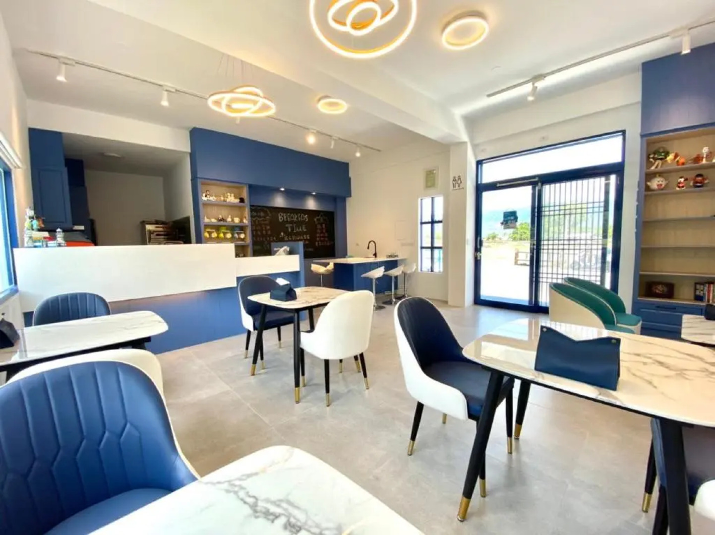 Blue and White Holiday B&B