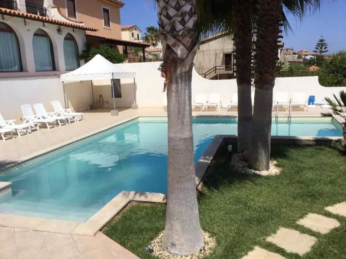 Apartment With 2 Bedrooms in Marina di Palma, With Wonderful sea View, Shared Pool, Furnished Garden