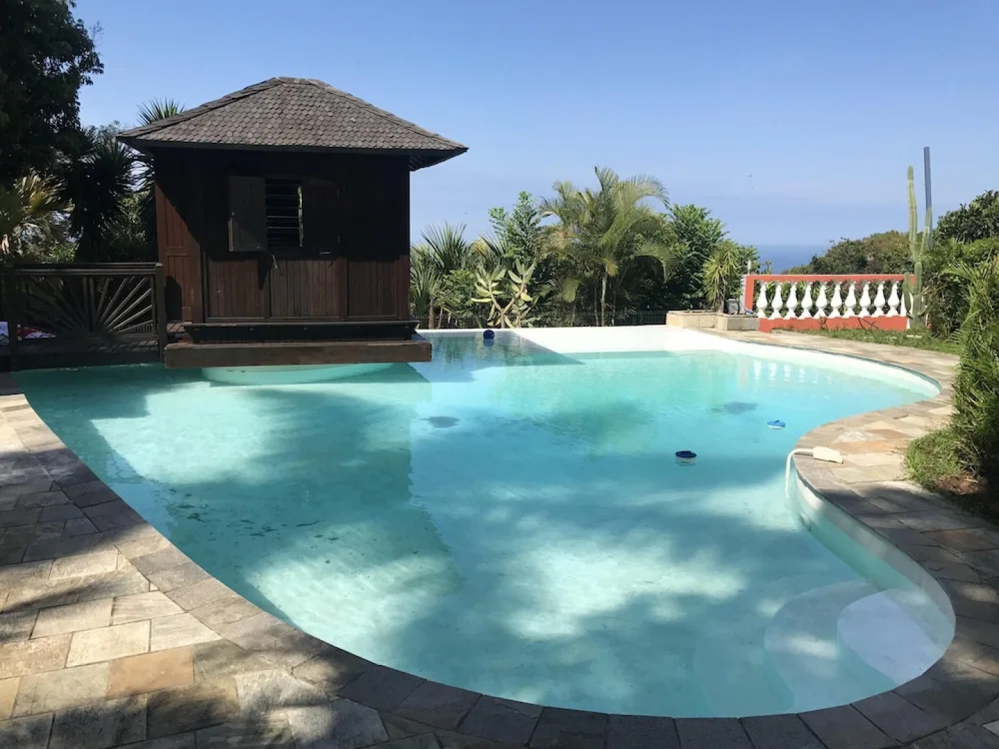 Bungalow With one Bedroom in Ruisseau, With Wonderful sea View, Pool A