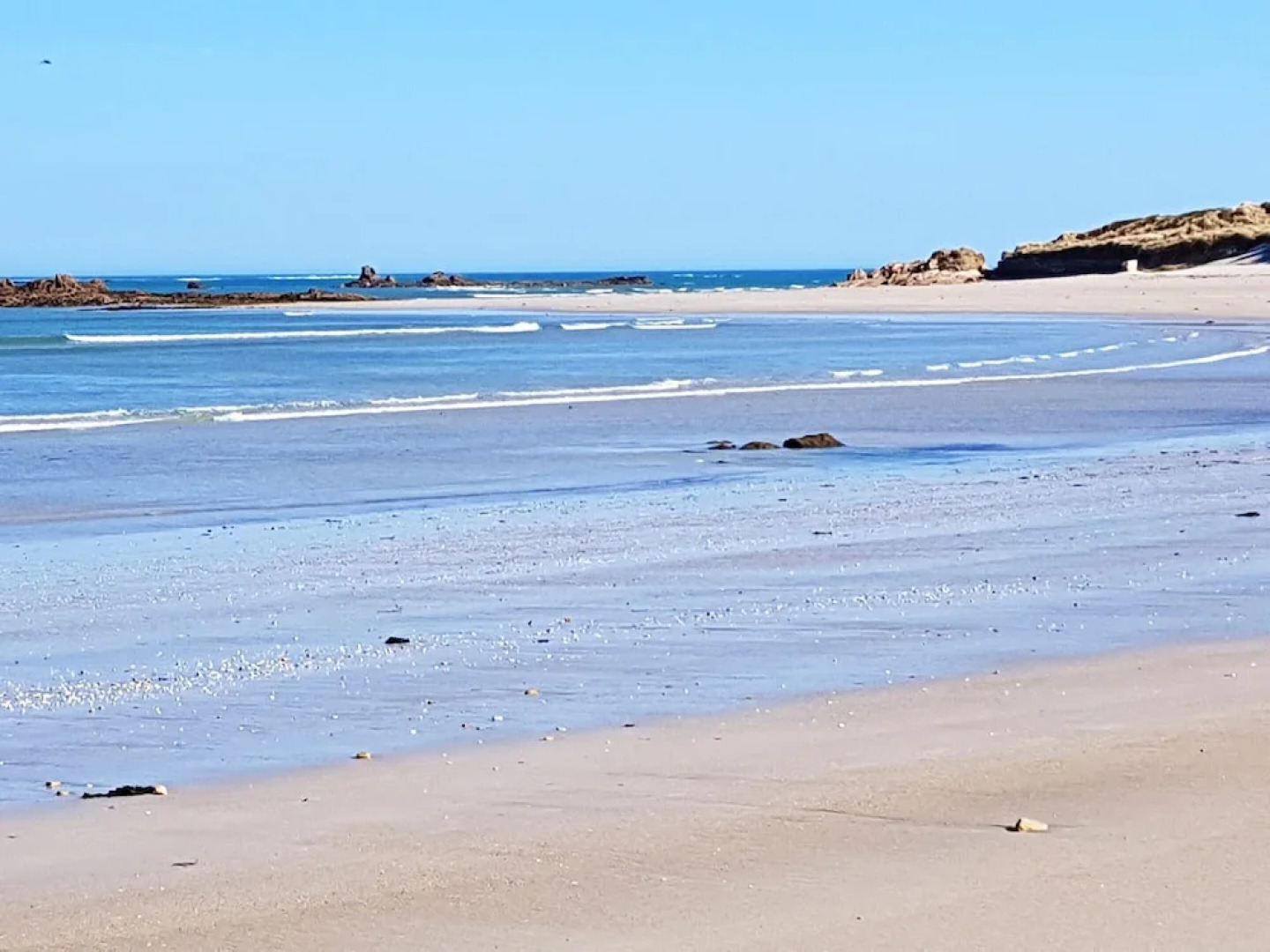 Bungalow With 2 Bedrooms in Tréflez, With Wonderful sea View and Furni