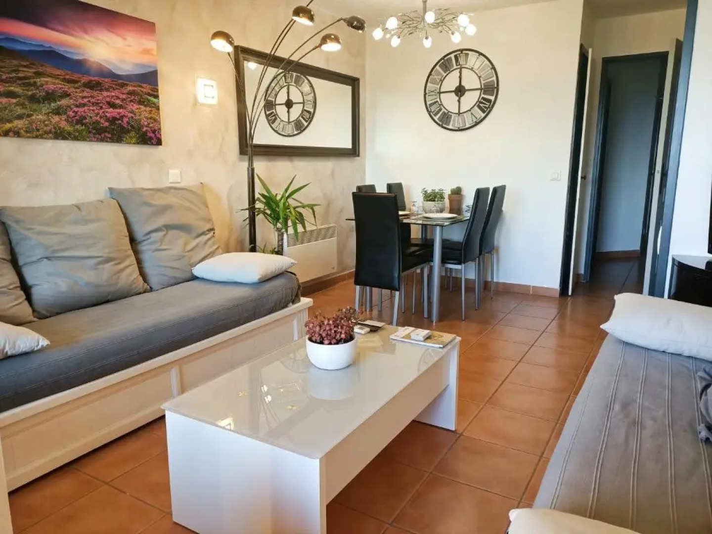 Charmant T2 climatisé avec belle vue , Golf de Pont-Royal