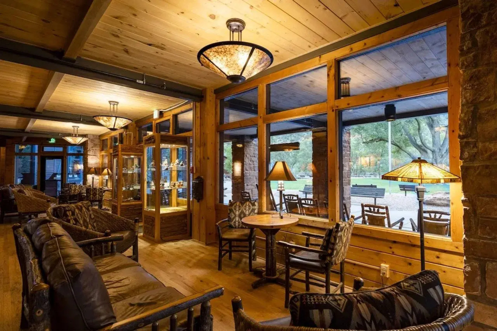 Zion Lodge - Inside the Park