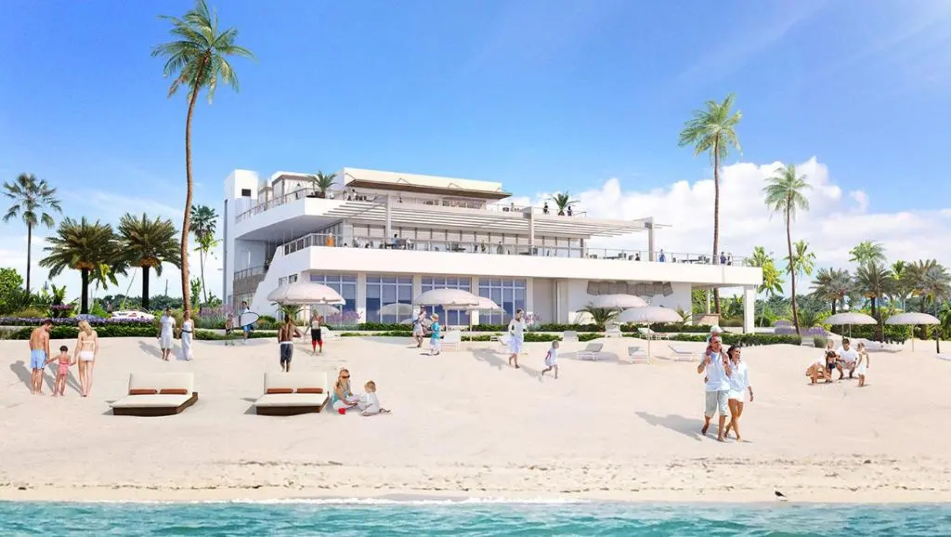 Three-Bedroom Beachwalk Resort Apartment