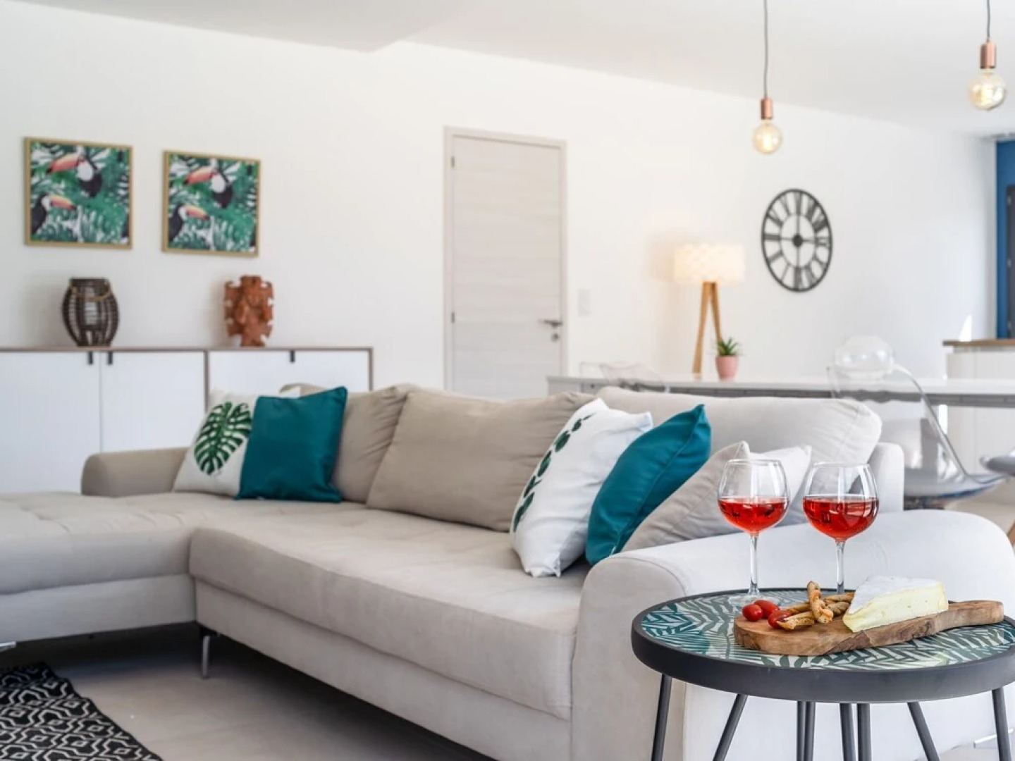 Villa With air Conditioning and Heated Private Swimming Pool in Enclosed Garden Near Beaufort